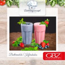 Buttermilch-/Kefirshakes
